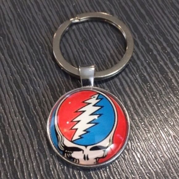GRATEFUL DEAD KEYCHAINS (3) Three New Designs Coming Soon! $25 each - Picture 3 of 5